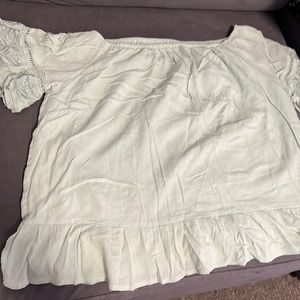 Mint blouse for girls plus size XL